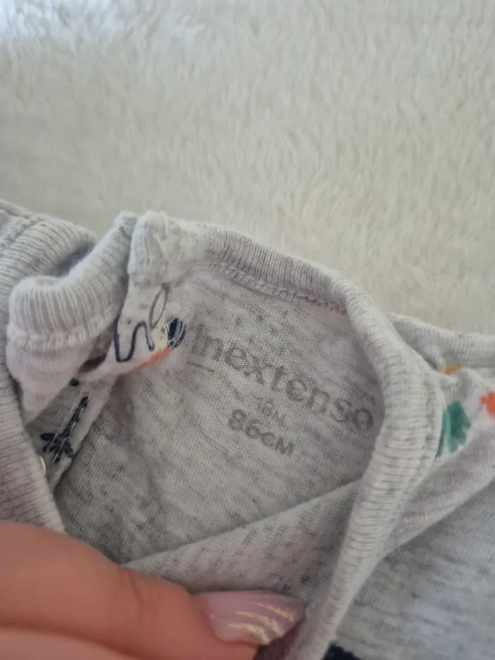 Combi short 18 mois lapin - photo numéro 2