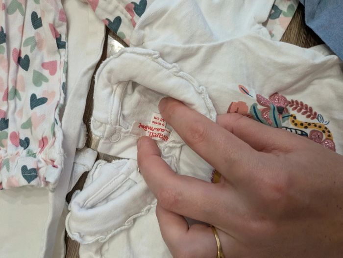 Lot 5 blouses 6 mois - photo numéro 6