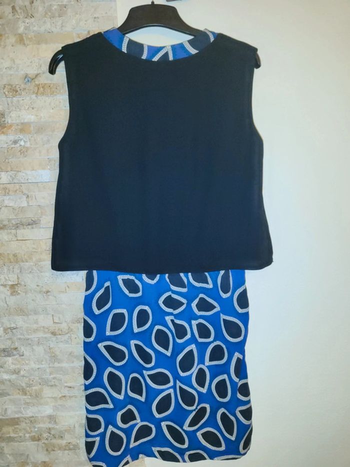 Robe noire et violette taille 2 - photo numéro 5