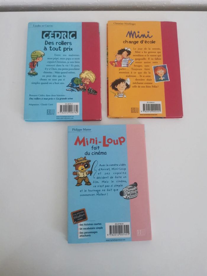 Lot de 3 livres bliotheque rose - photo numéro 5