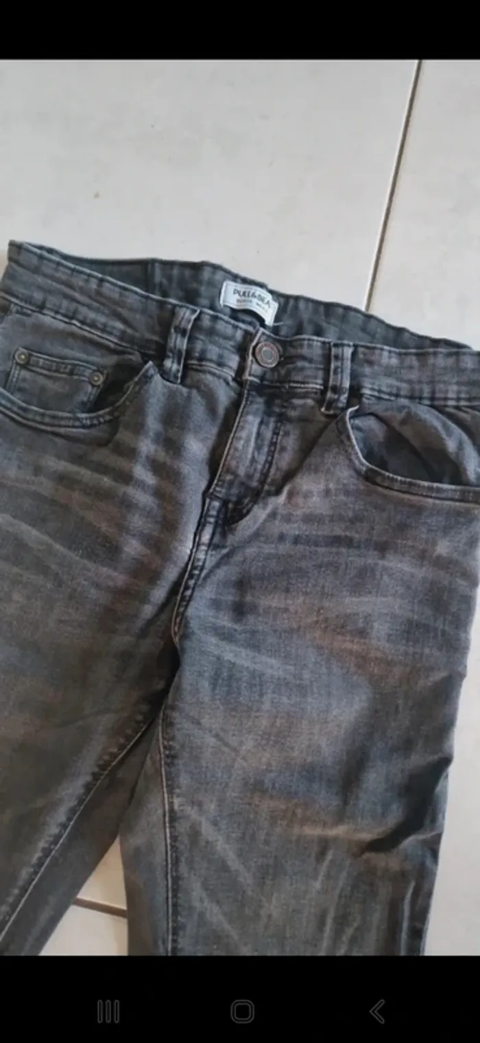 Jeans femme taille 40 pull and bear - photo numéro 2