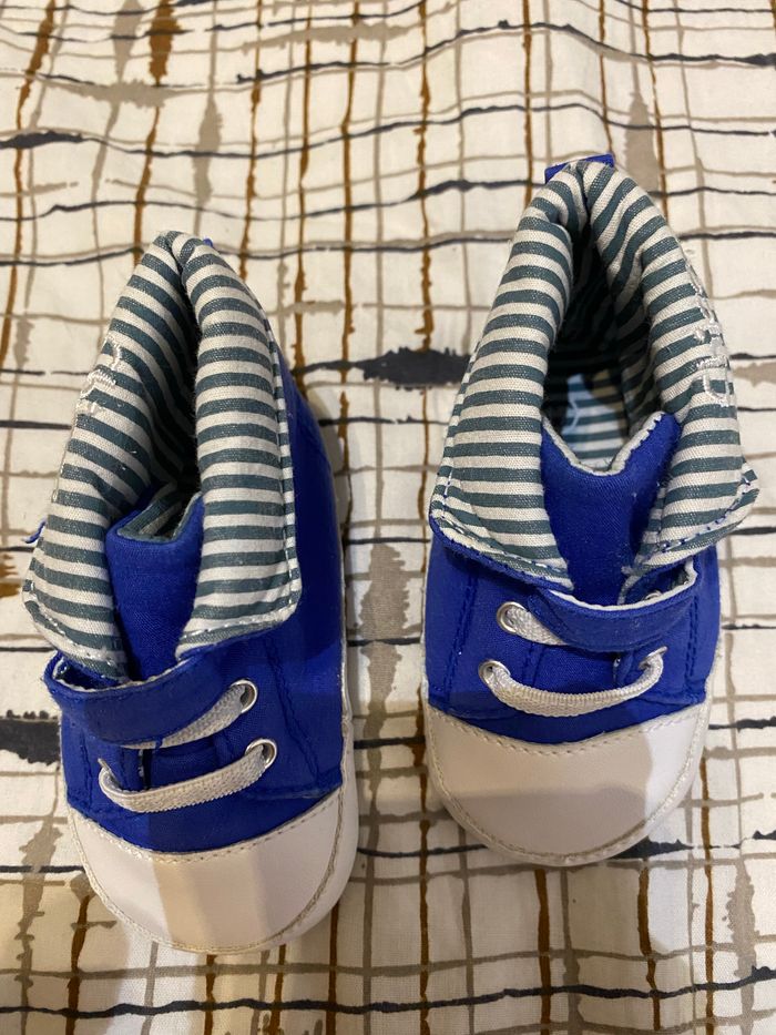 Baskets bleus - photo numéro 3