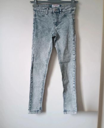 Jean Skinny "Don't Call Me Jennyfer" - Délavage Acide - Taille 30 (FR)
