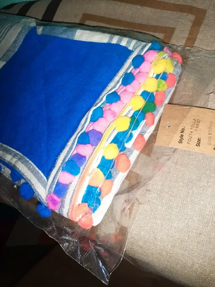 Fouta paréo coton