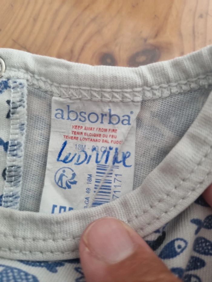Pyjamas leger poisson 🐟 18 mois - photo numéro 3