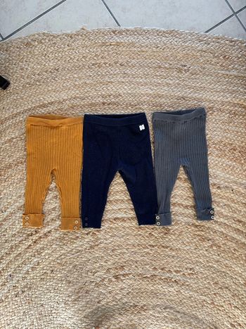 Lot de 3 leggings - 9 mois