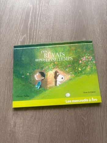 Livre j’en rêvais  depuis longtemps 