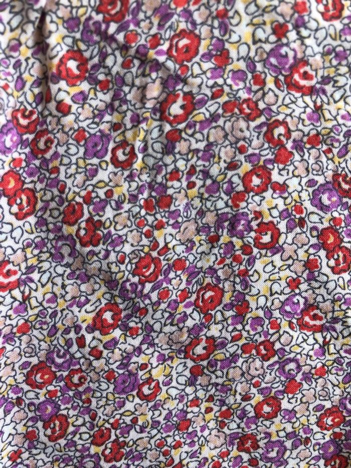 Blouse tunique fleurie camaïeu taille 38 - photo numéro 3