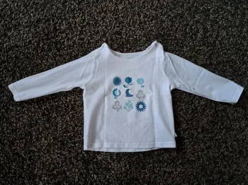 Tee-shirt manches longues obaïbi 6 mois