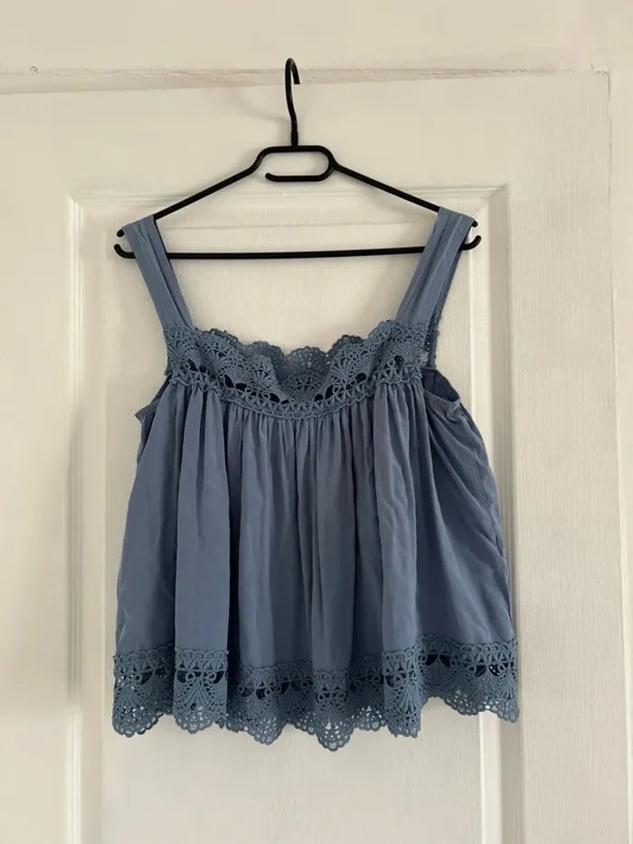 Top bleu