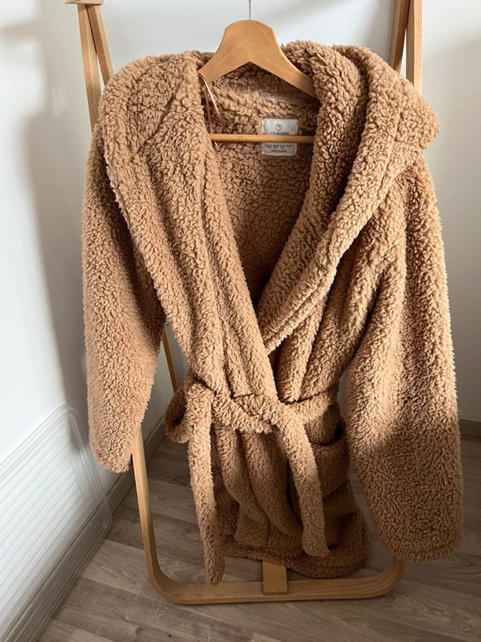 Veste d’intérieure fourrure marron primark XL neuve - photo numéro 2