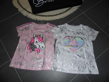 Lot t-shirt fille 👧 10 ans