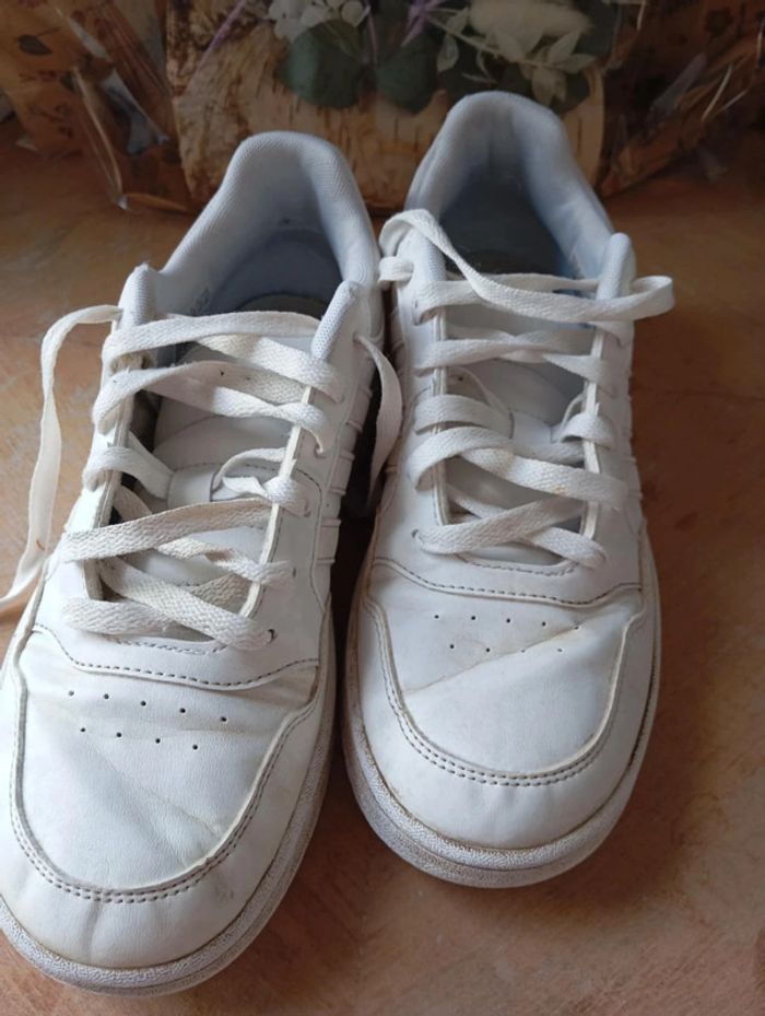 Basket adidas blanche - photo numéro 3