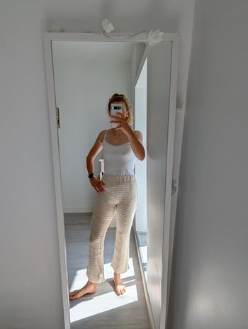 Incroyable pantalon en maille XXS neuf