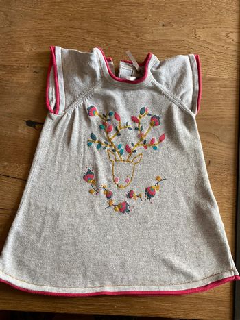 Robe manches courtes 18 mois
