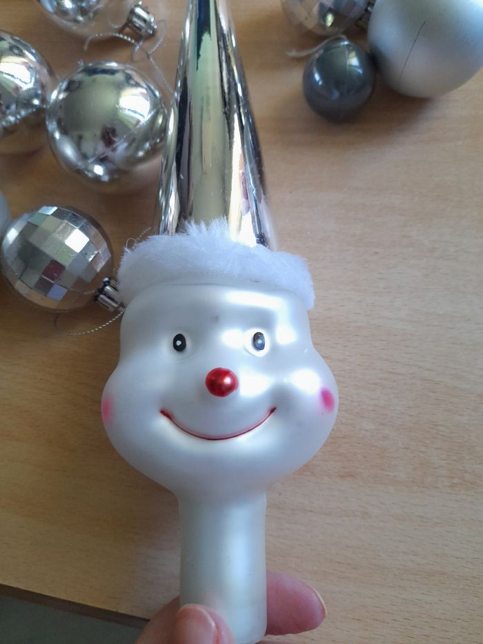 Déco de Noël blanc/ argenté - photo numéro 9