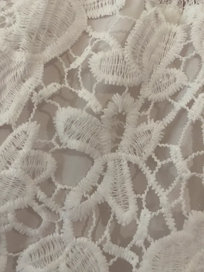 Robe blanche dentelle shein - photo numéro 3