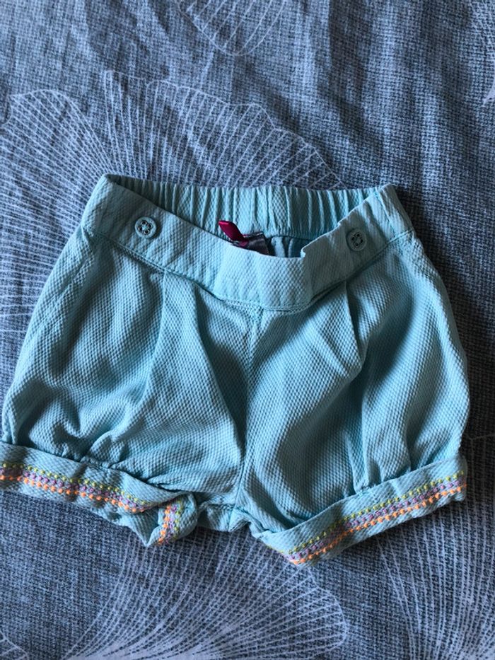 Mini short fille 6 mois orchestra