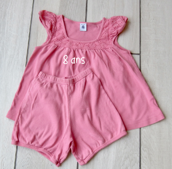 Pyjama fille 8 ans