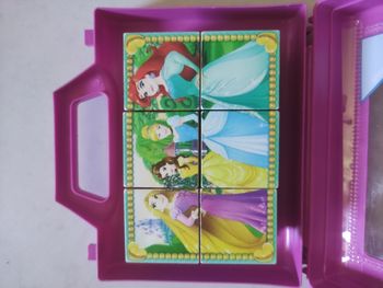 Puzzle ravensburger 6 cubes princesses 6 modelés différents