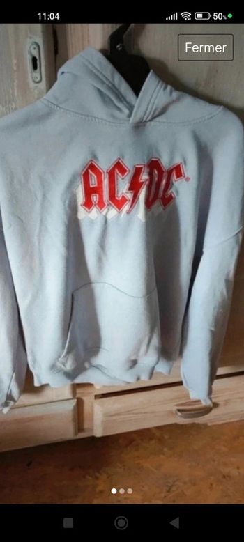 Sweat a capuche acdc