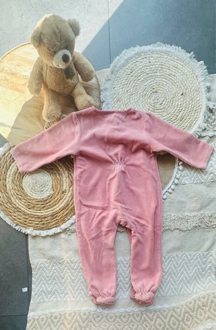 Pyjama vieux rose Noukie’s 18M 86cm - photo numéro 3