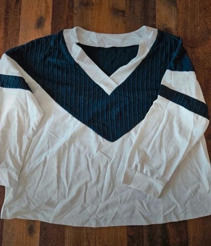 Jolie pull blouse Taille 3XL - photo numéro 3