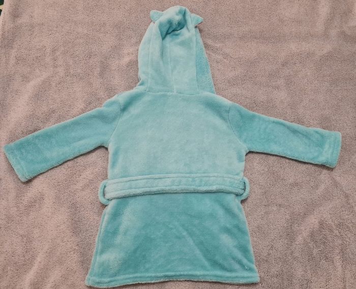 Peignoir bleu enfant 2 ans - photo numéro 2