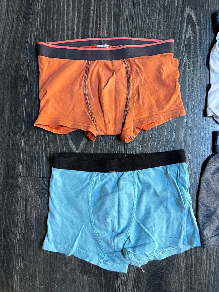 Lot de 8 boxers/ caleçons  6/8 ans - photo numéro 2