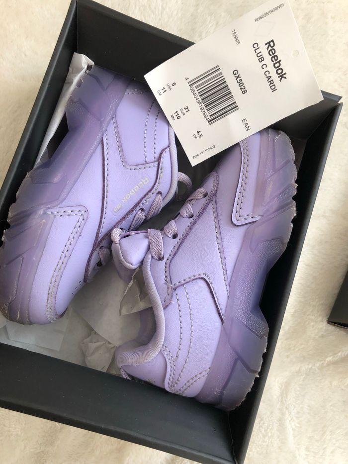 Basket bébé fille reebok - photo numéro 1