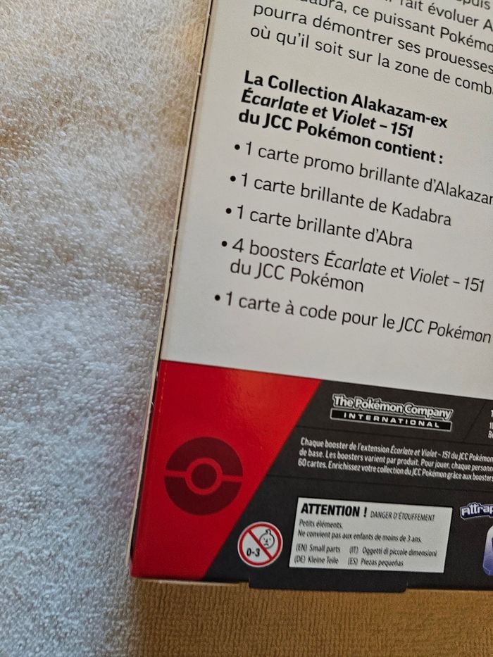 Coffret alakazam ex - photo numéro 3