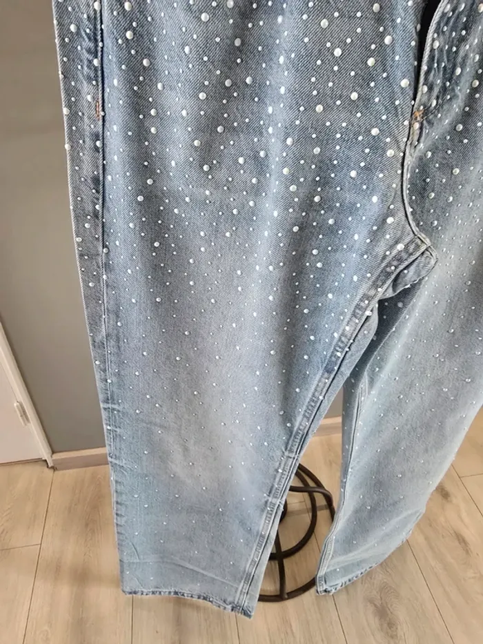 Jeans perles Zara - photo numéro 5