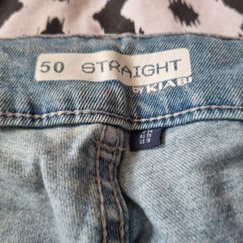 Jean kiabi 50 straight très long bleu clair très Bon état