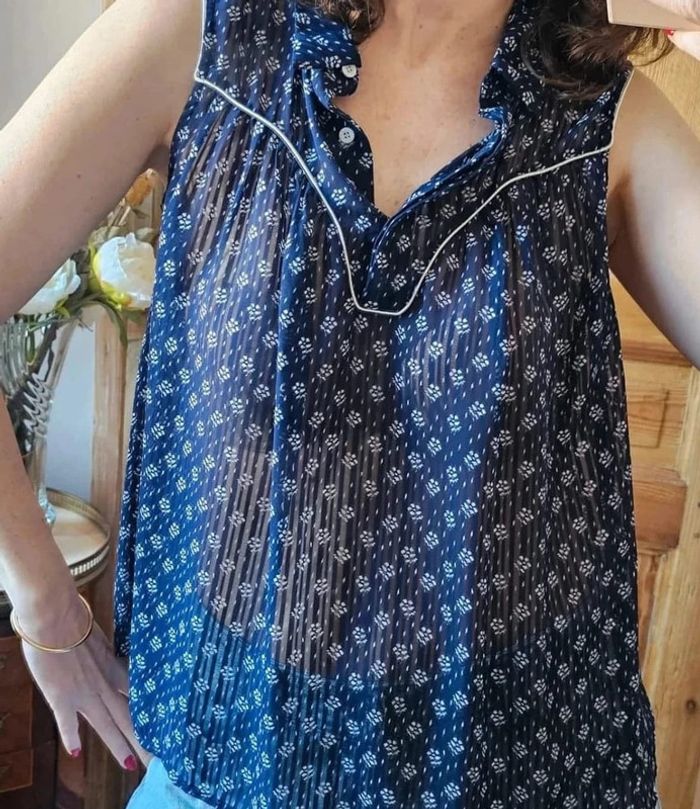 Blouse fluide See U soon semi transparente - photo numéro 3