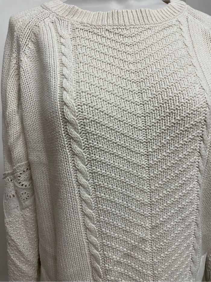 Pull blanc - photo numéro 2