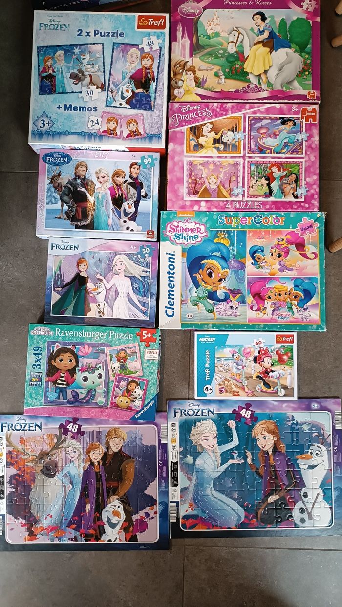 Lot de puzzles - photo numéro 3