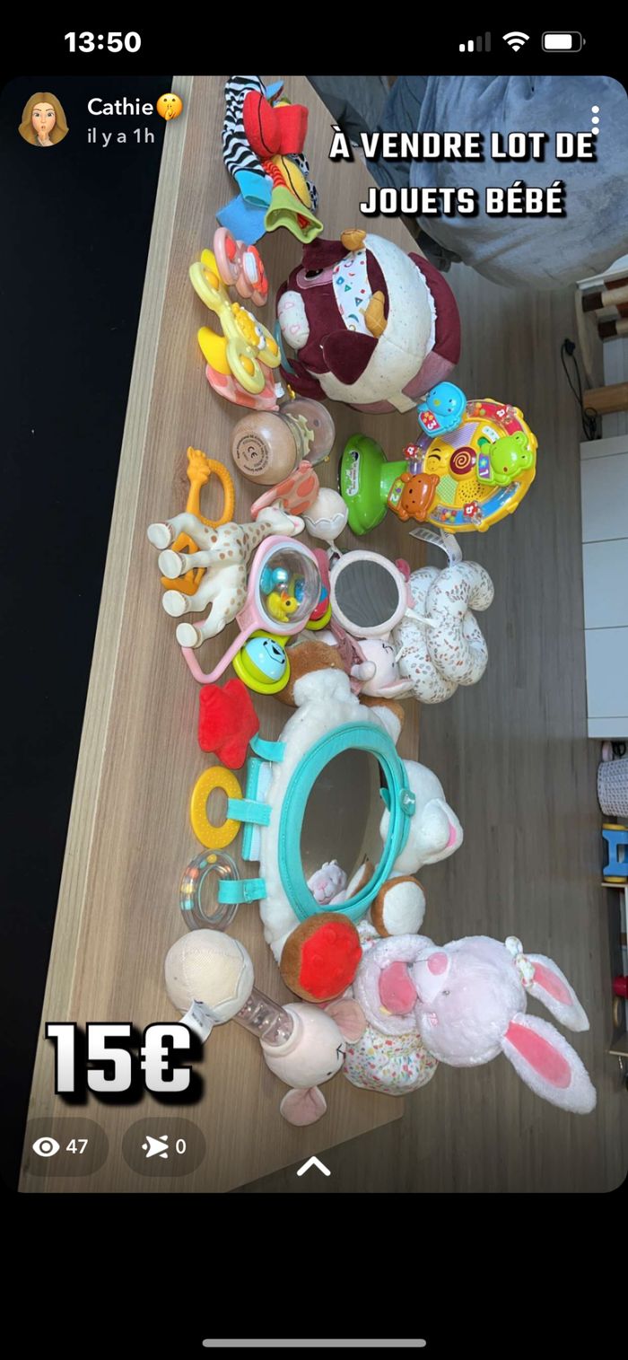 lot jouets bébé
