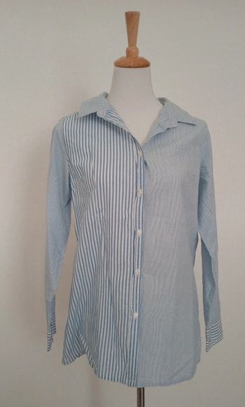 Chemise à rayures bleues et blanches U Collection taille 40
