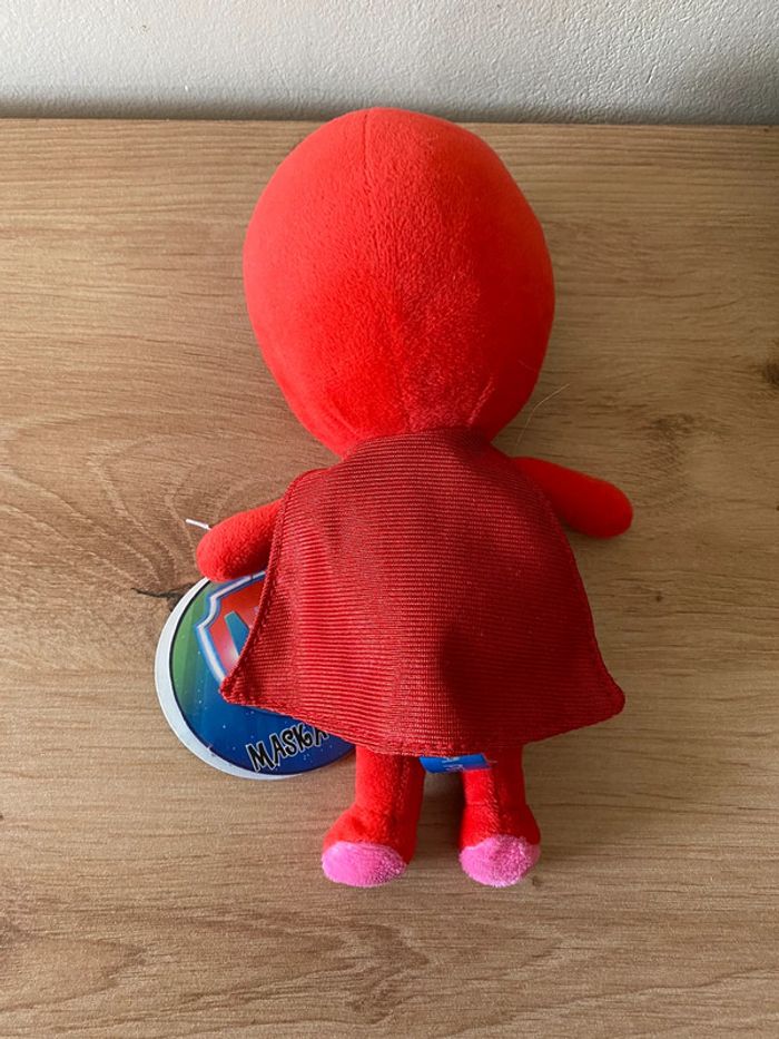 Doudou peluche pj mask rouge maska pets Neuf - photo numéro 3