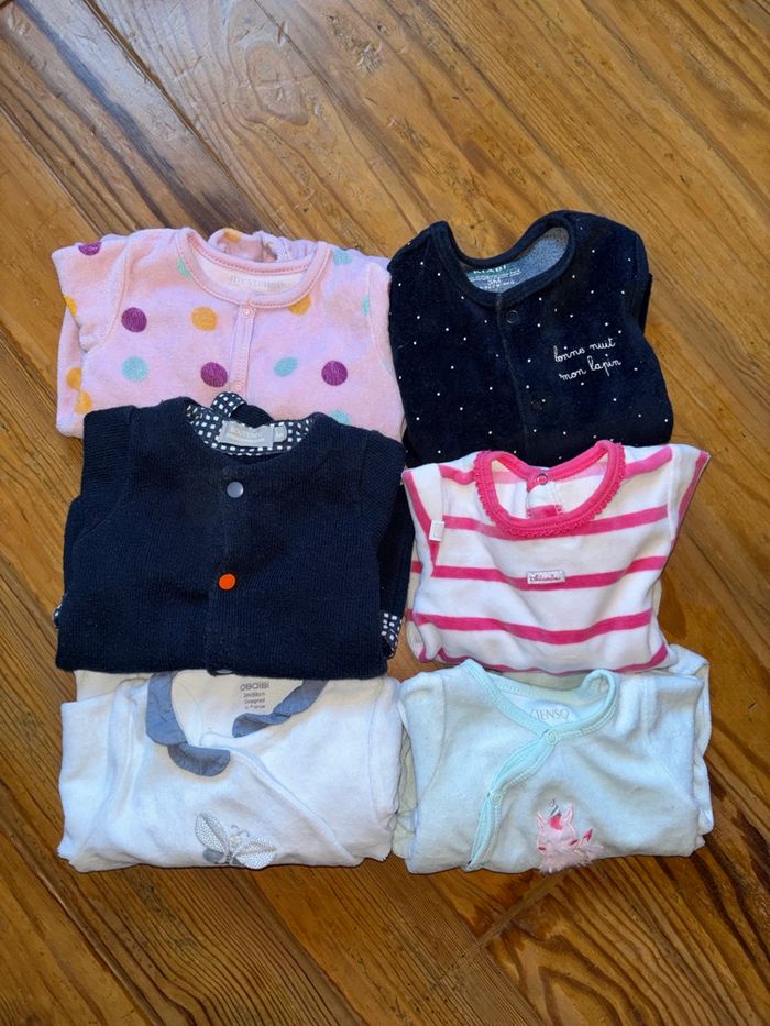 Lit 6 pyjamas velours hiver