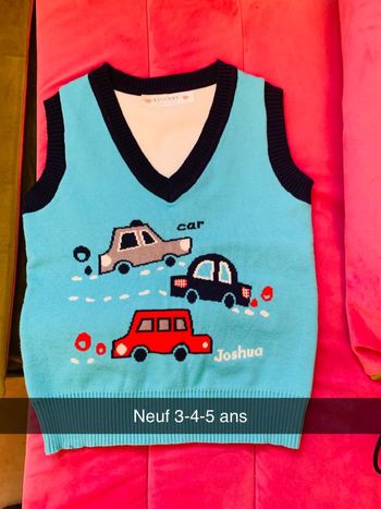 Pull sans manche