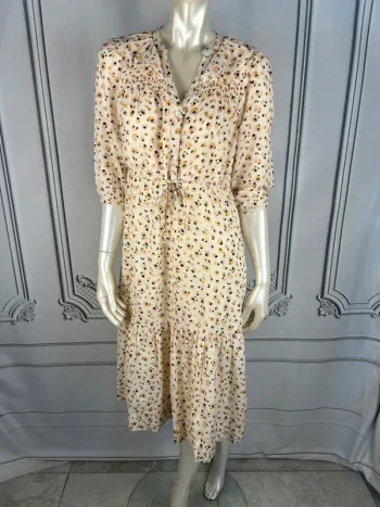 Robe longue Ba&sh écru T.0 / XS neuve