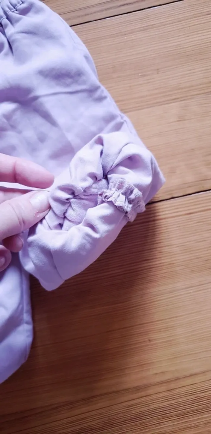 Pantalon bébé fille rose 3mois - photo numéro 4