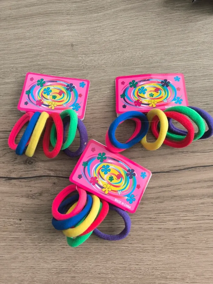 Lot de 3 chouchous neuf