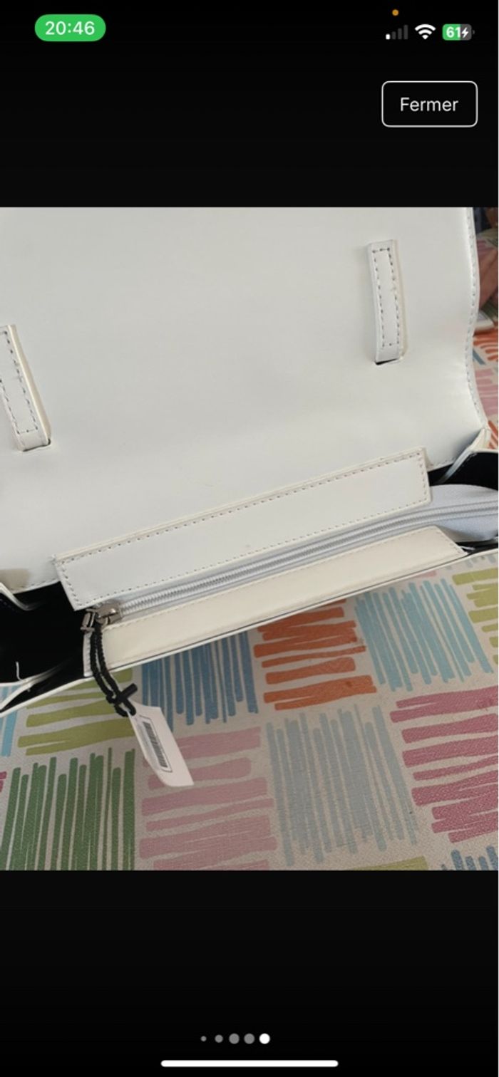 Sac à main blanc - photo numéro 4