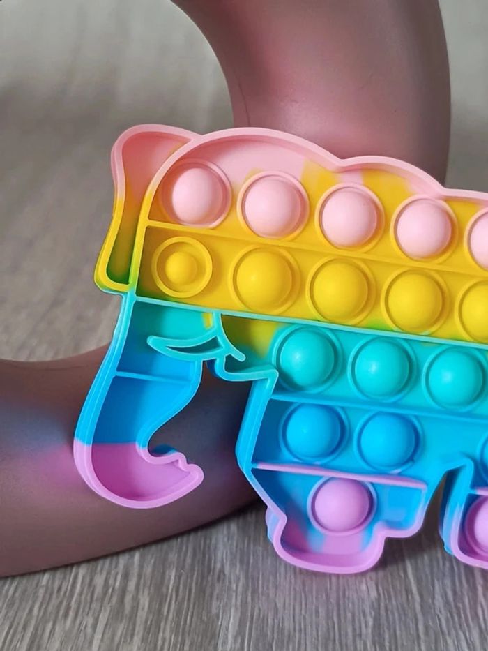 Pop it anti stress éléphant - photo numéro 2