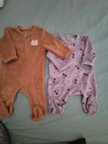 Lot 2 pyjama bébé