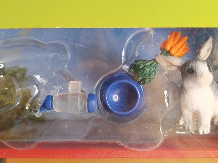 Schleich boîte Clapier et ses lapins Figurine animal de la ferme - photo numéro 6