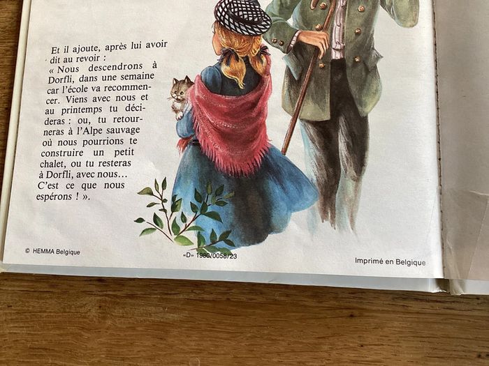 Livre « heidi et l’alpe sauvage » - photo numéro 4