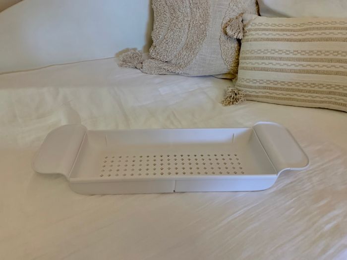 Pont de baignoire extensible en plastique Wadiga